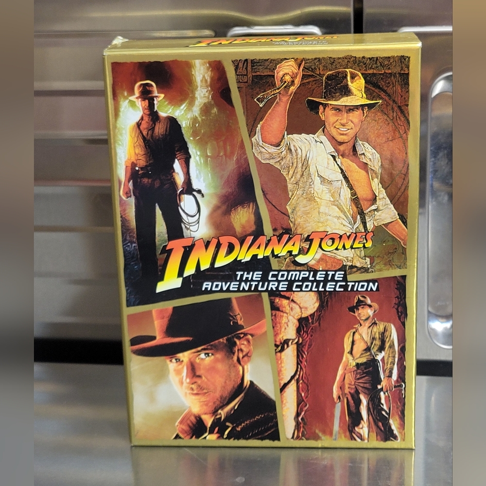Indiana Jones: The Complete Adventure Collection (DVD), Harrison Ford 4-films